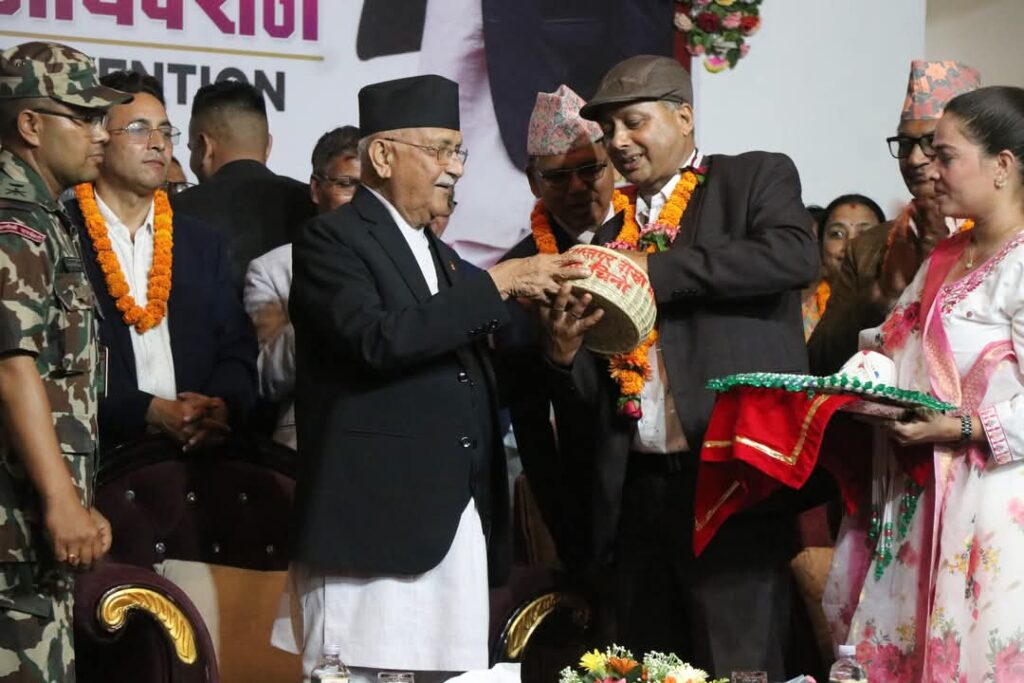 नेकपा एमाले भरतपुर महानगर अध्यक्षमा शंकर थपलिया निर्बिरोध निर्वाचित