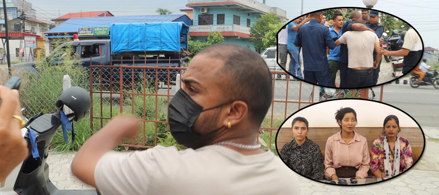 वैदेशिक रोजगारीमा ठगिएकाले गरेको पत्रकार सम्मेलनमा पीडकद्वारा पत्रकारमाथि हातपात